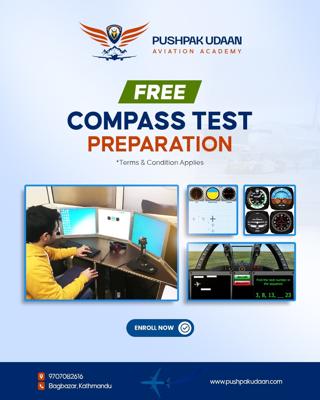 Pushpak - 🎯 READY TO ACE THE COMPASS TEST? 🚀 Join Pushpak Udaan ...