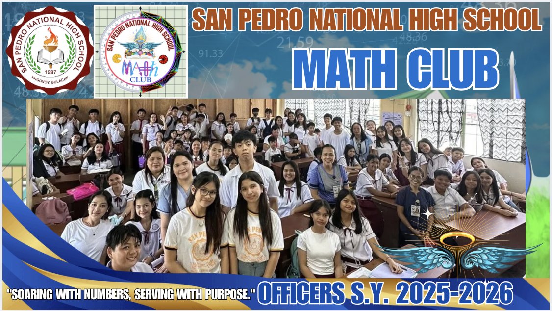 San Pedro National High School MATH CLUB added a... - San Pedro ...