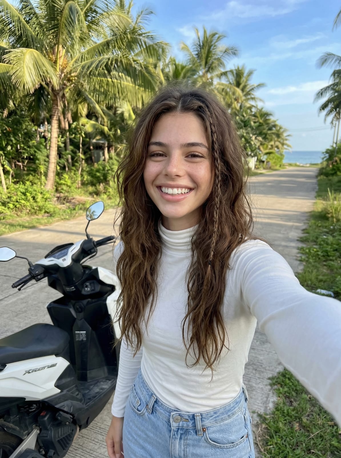 Maya - Driving around with my scooter 🛵😊 | Facebook