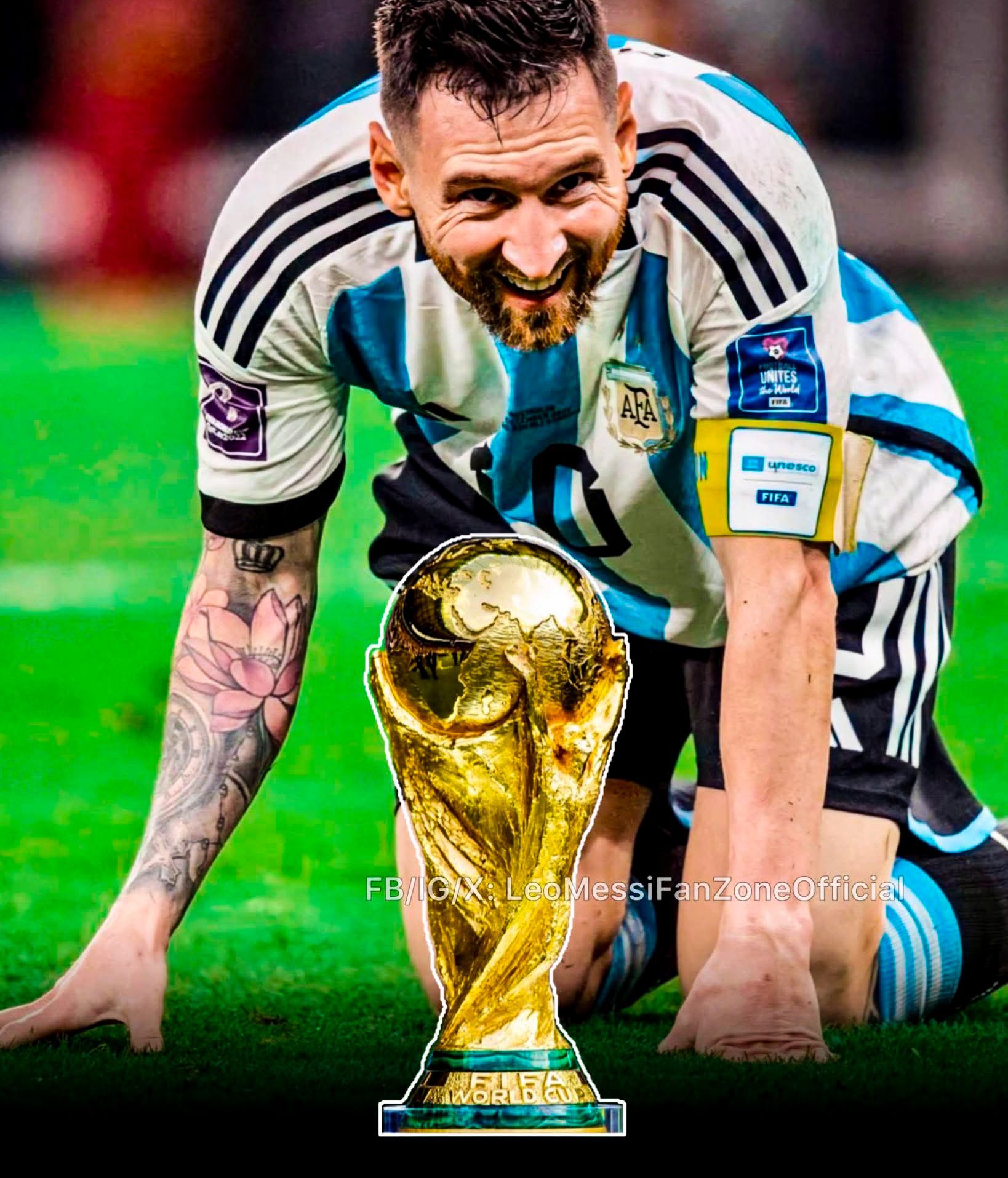 FIFA World Cup 26 ブレスレット イメージMessi 🚨Breaking :🇦🇷 Lionel Messi will sport the exclusive 