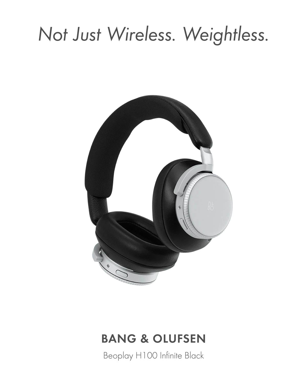 You already know. Beoplay H100 Fragment Edition: monochromatic