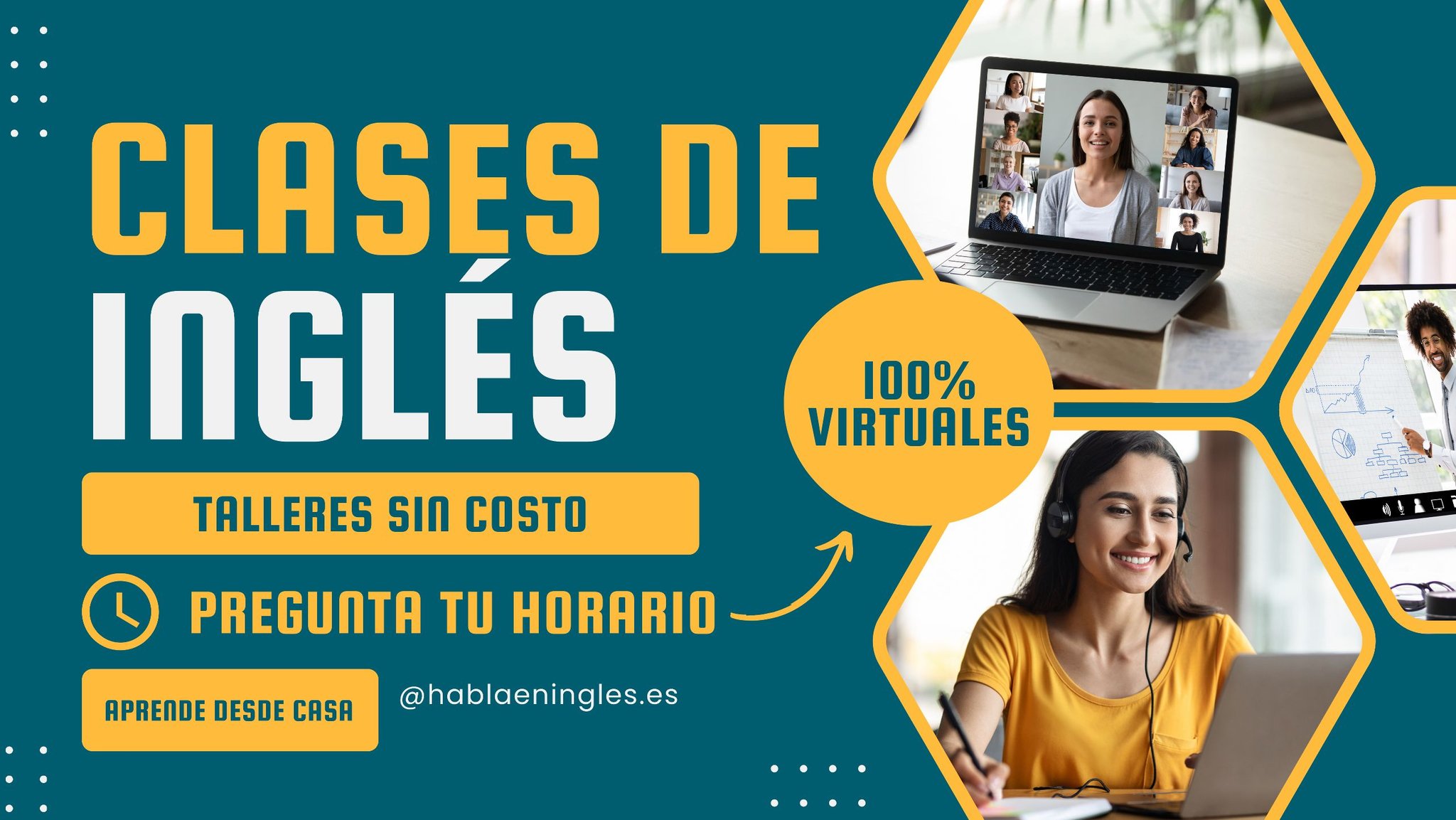 Habla en inglés