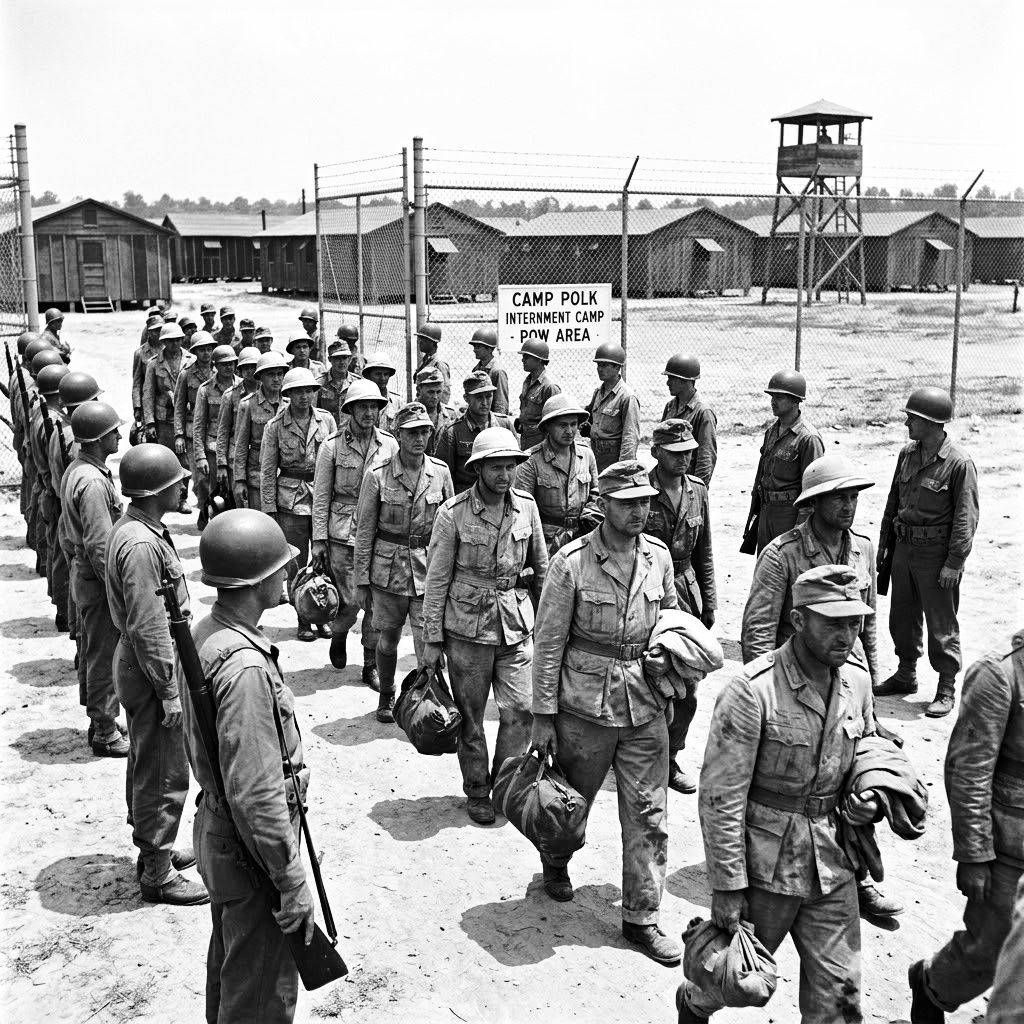WWII German POW camp in Lake Charles area?