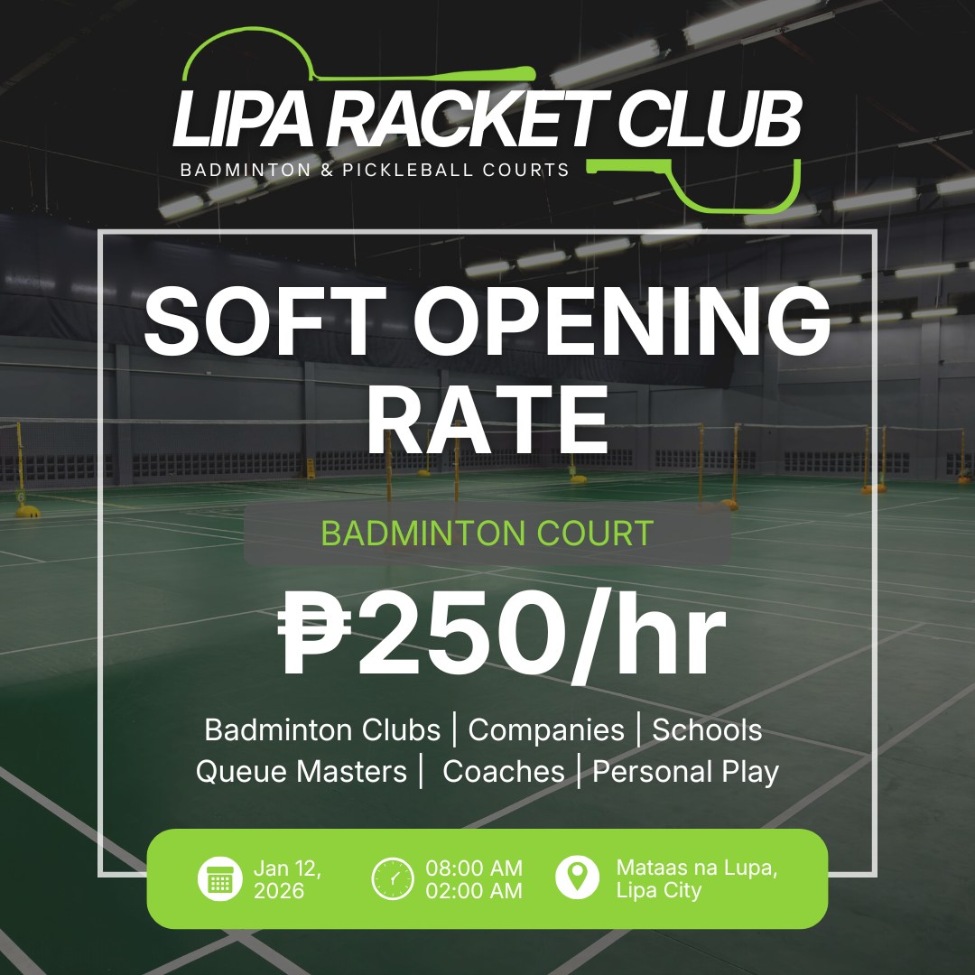 Lipa Racket Club | Lipa City
