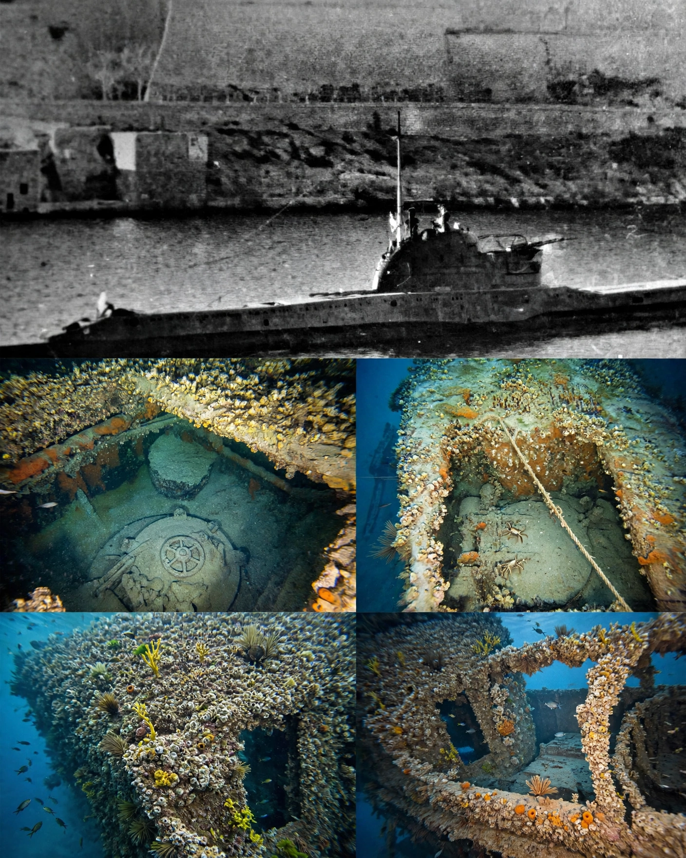 Papanikolis cave in Greece where submarine hid during WW2