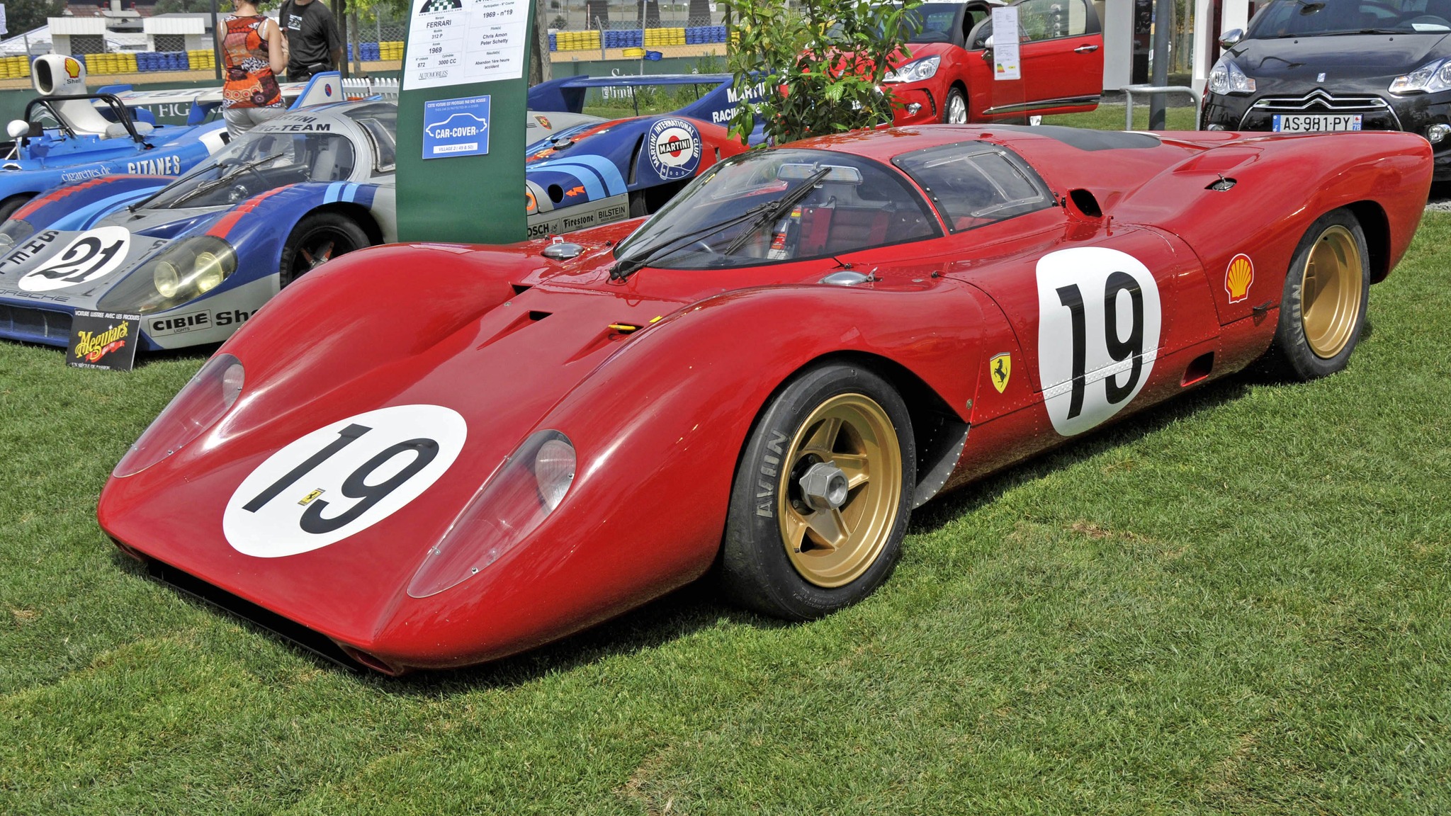 Ferrari 312 P 1969 at Le Mans Classic