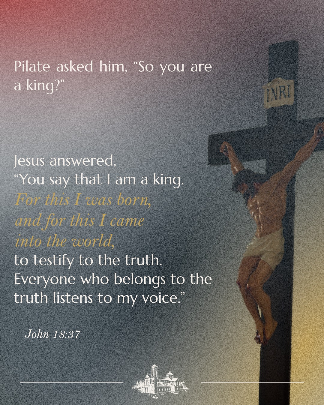 The Church - Today on the last Sunday of the liturgical year we ...