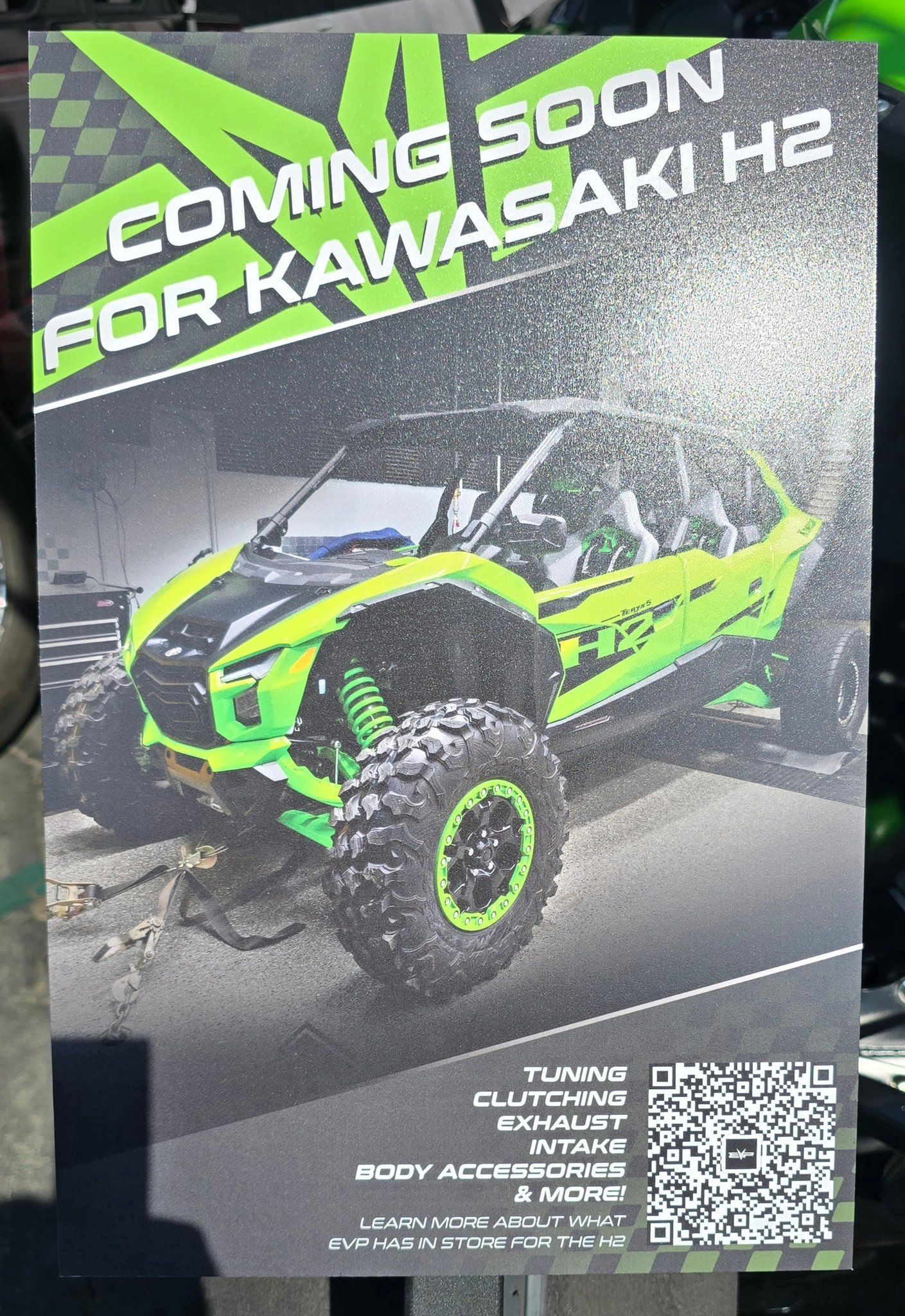 Kawasaki Teryx H2 performance upgrades with over 300hp potential