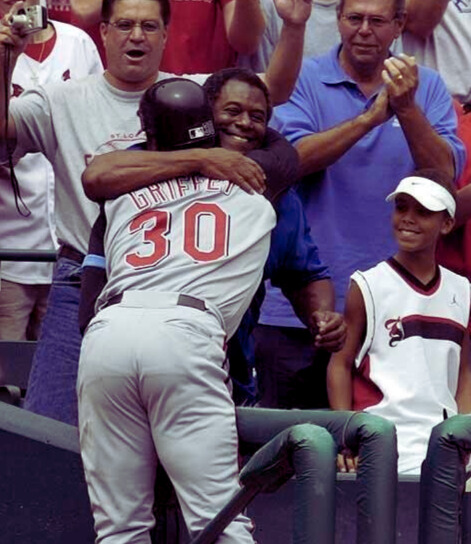 FathersDay, 2004: Ken Griffey Jr. makes Senior's day even more