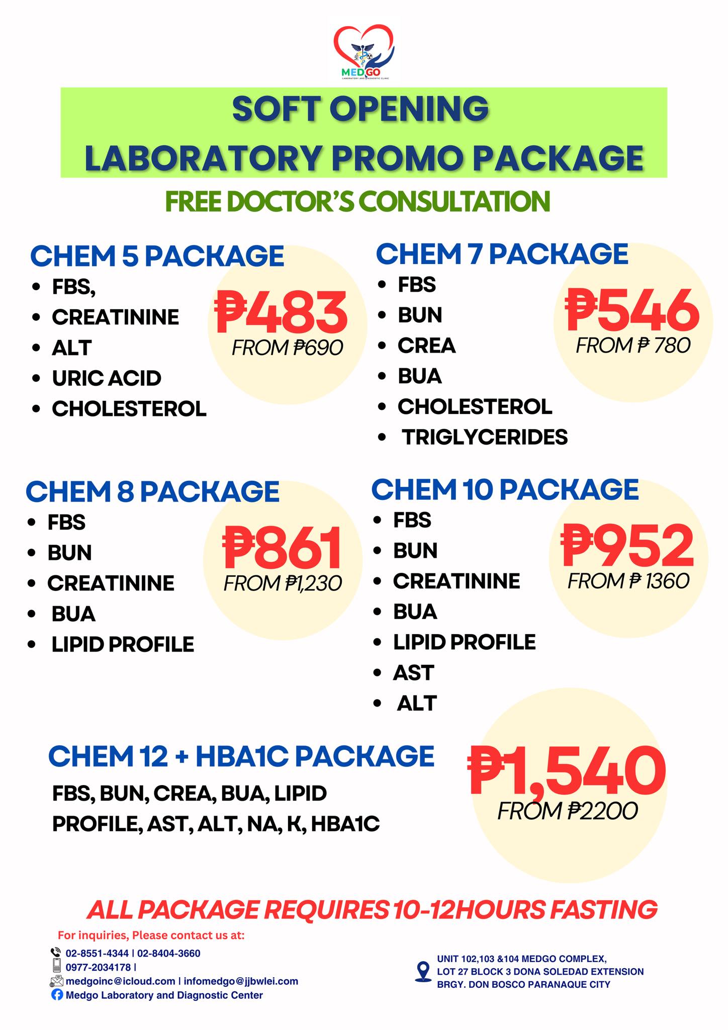 SOFT OPENING... - MEDGO Laboratory and Diagnostic Center | Facebook