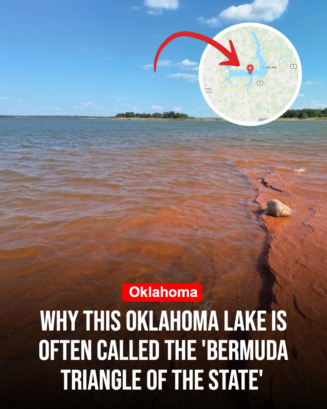 Red clay water, vanished boaters, horse-sized octopus legends, and