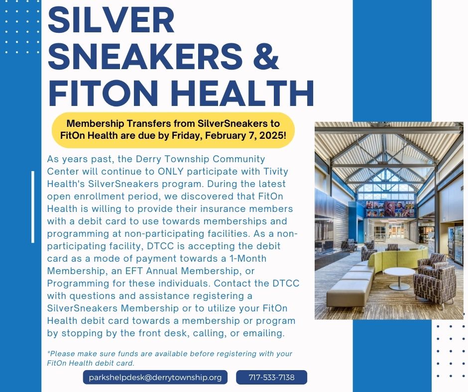 Derry - Membership transfers from SilverSneakers to FitOn Health are ...