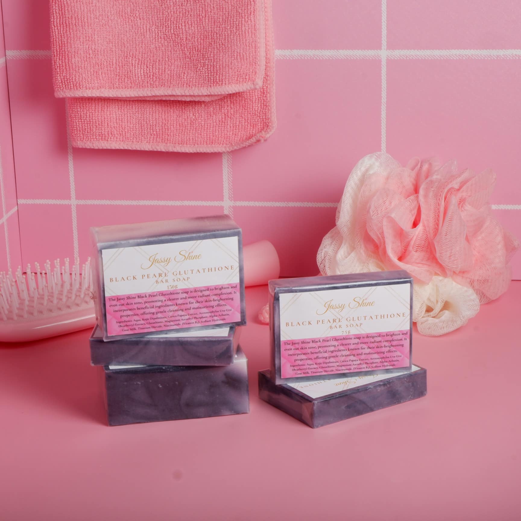 glutathione soap effects on skin 💜Unleash your glow with Jassy Shine's Black Pearl Soap! ✨🌊 This exquisite brightens and balances your tone, helping you achieve a clearer, more luminous complexion. 🌟 Enriched with effective Luxury glow toner Retatrutide (Reta) Peptide Calculator: Size:300 ml