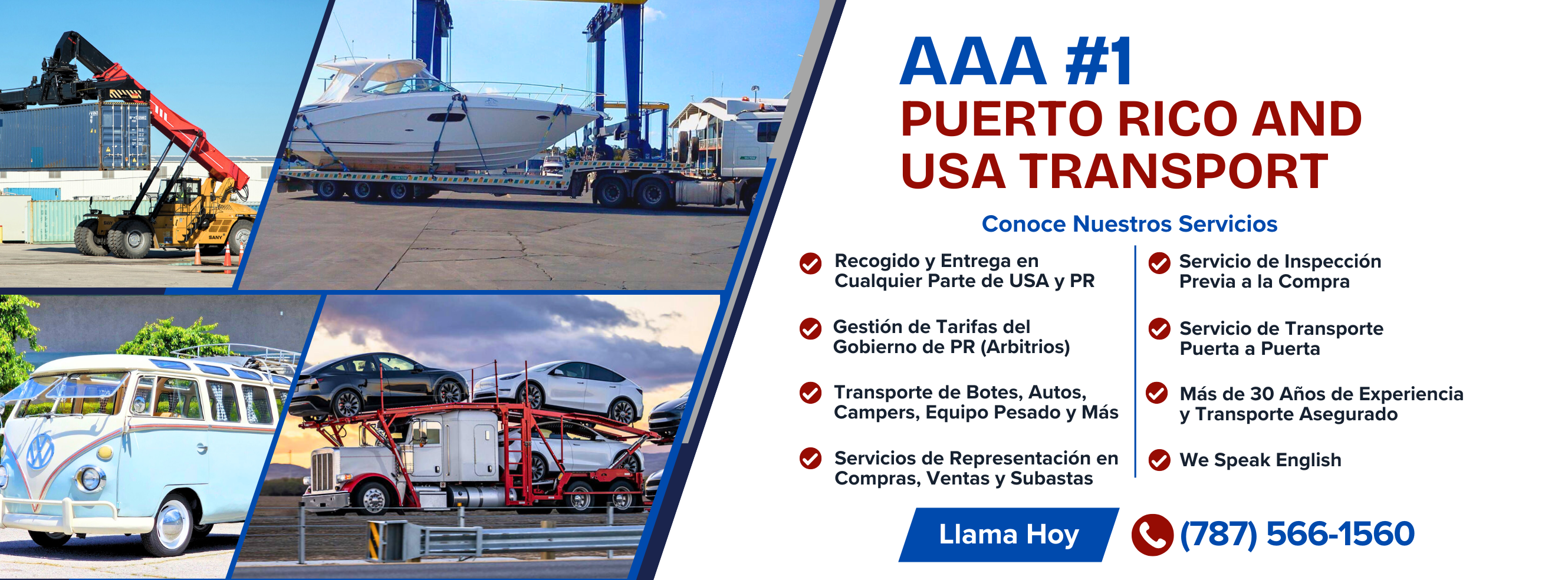 AAA #1 Puerto Rico and USA Transport | San Juan