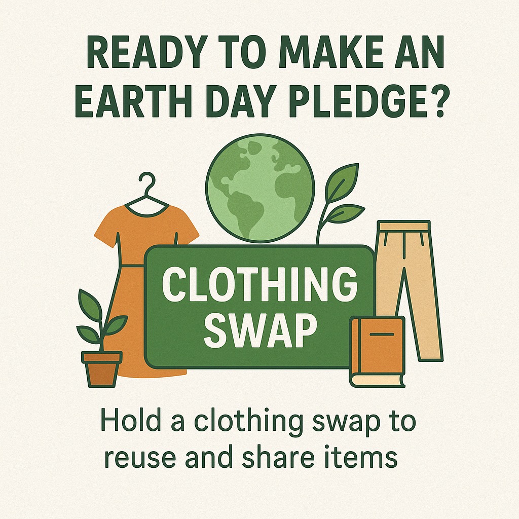 ✨♻️ April Clothing Swap ♻️✨ Happy Earth Month!🌎 Mark your