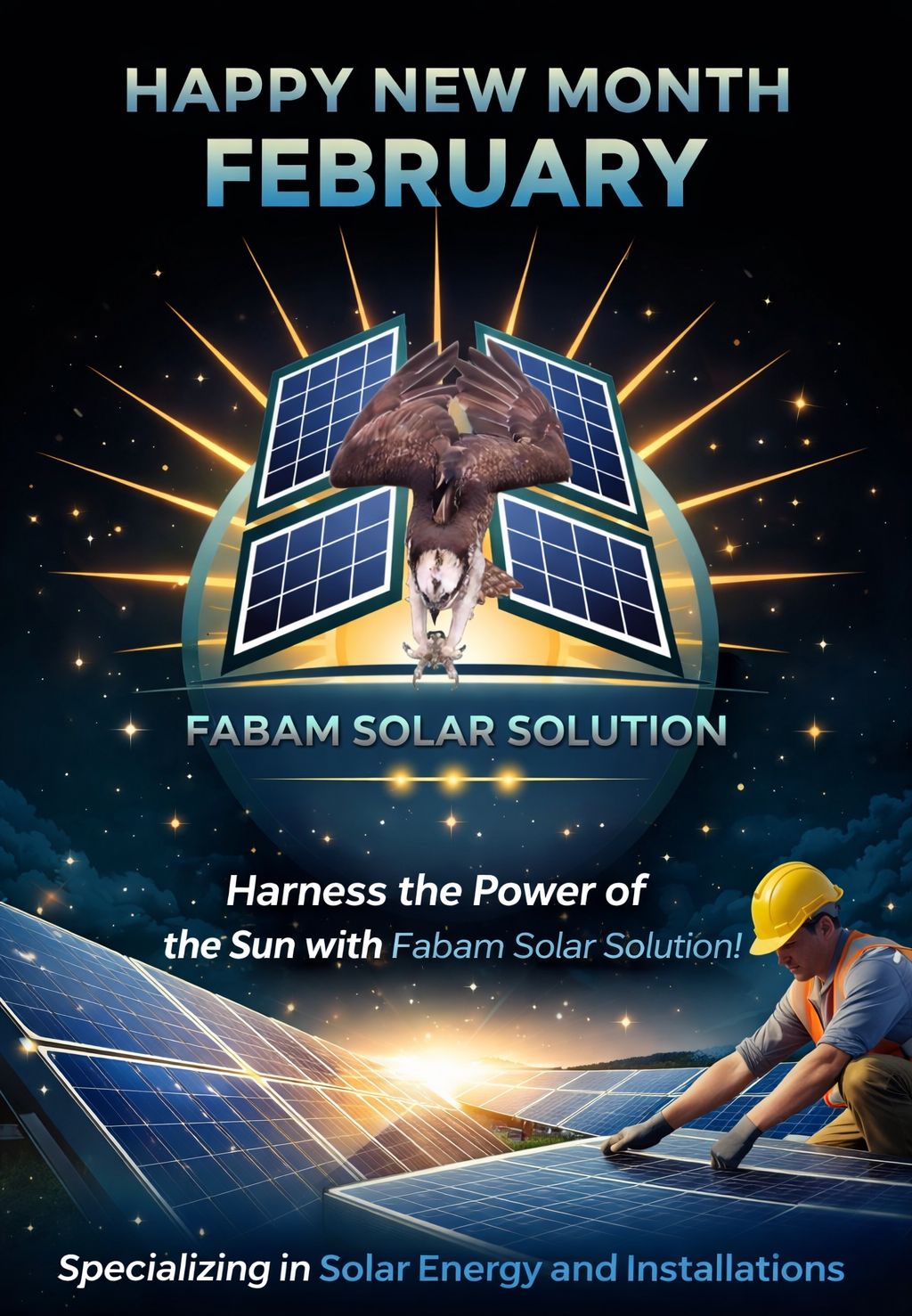 Happy New Month, February! ☀️... - Fabam Solar Solution | Facebook