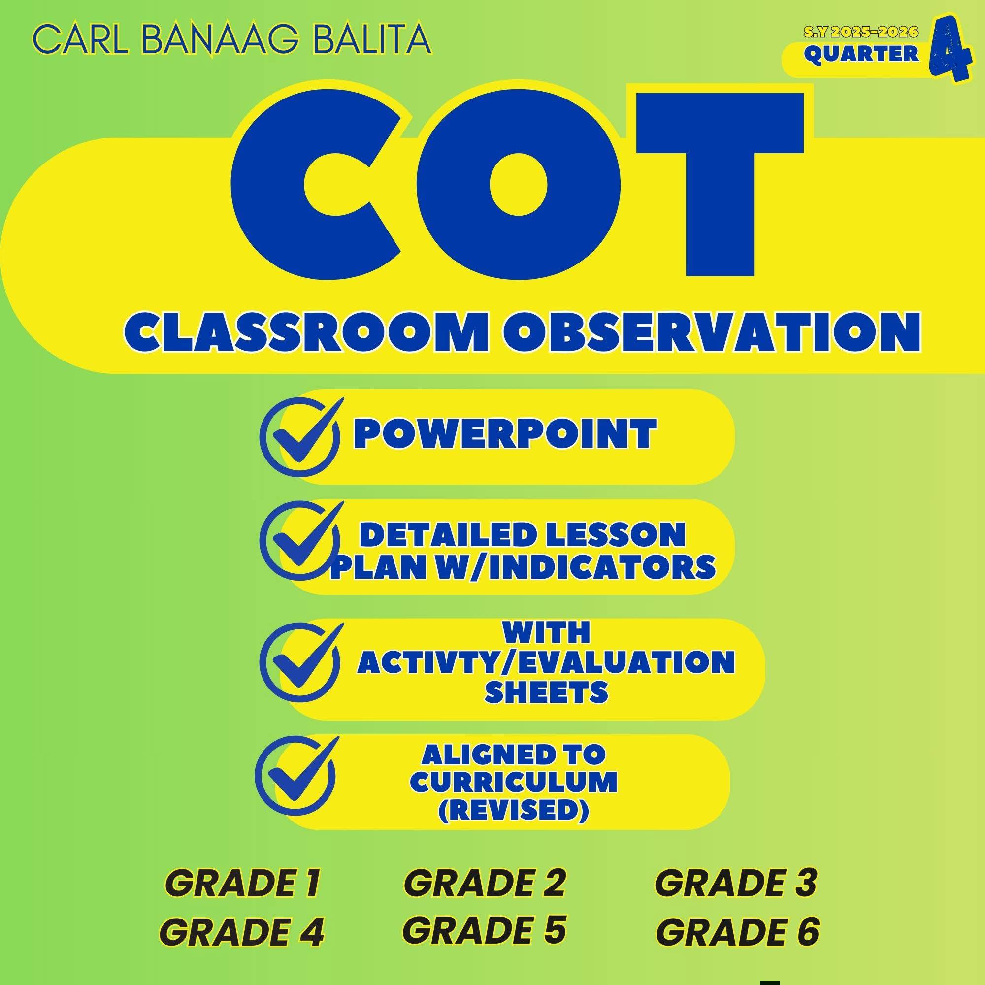 GRADE 5 MATATAG/REVISED K-12 (DLL & PPT) | Q4 Grade 5 DLL and Summative ...