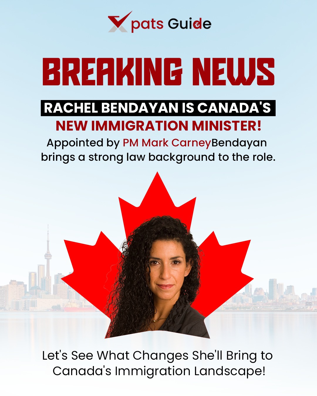 X Pats - 🚨 BREAKING NEWS! 🚨 Canada welcomes Rachel Bendayan as the new ...
