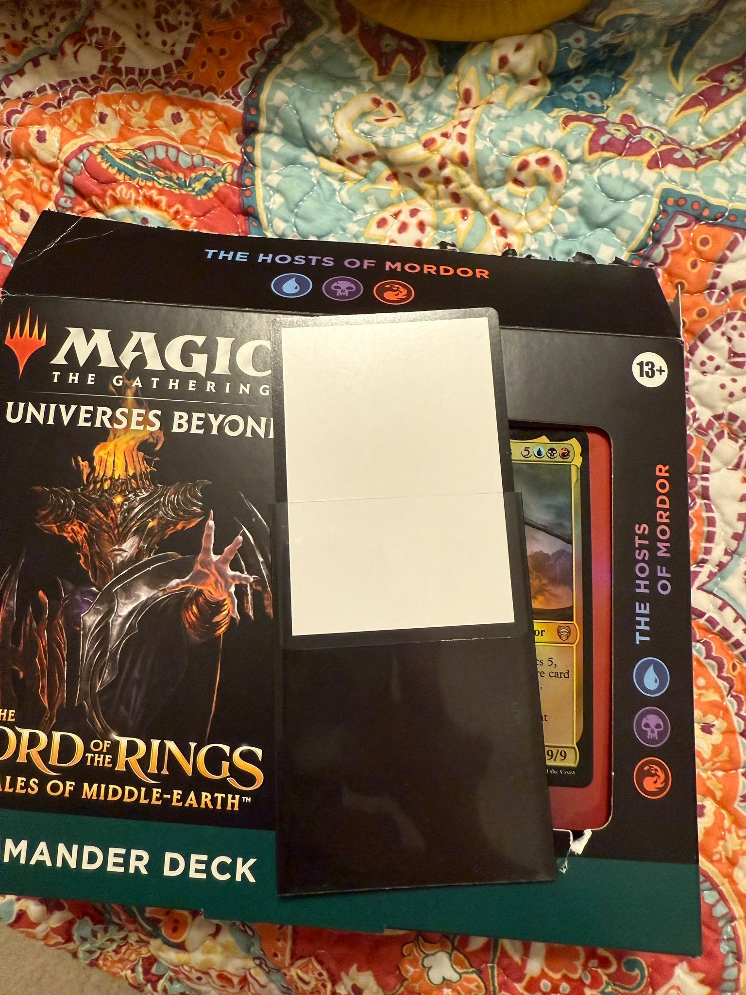 mtg lotr mordor commander deck hosts of half off Amazon : r/mtgfinance restricted her from clashing with the forces of Mordor do you still want to