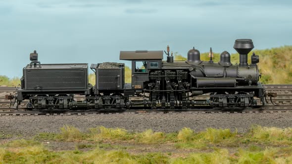New HO scale 2-truck Shay model release