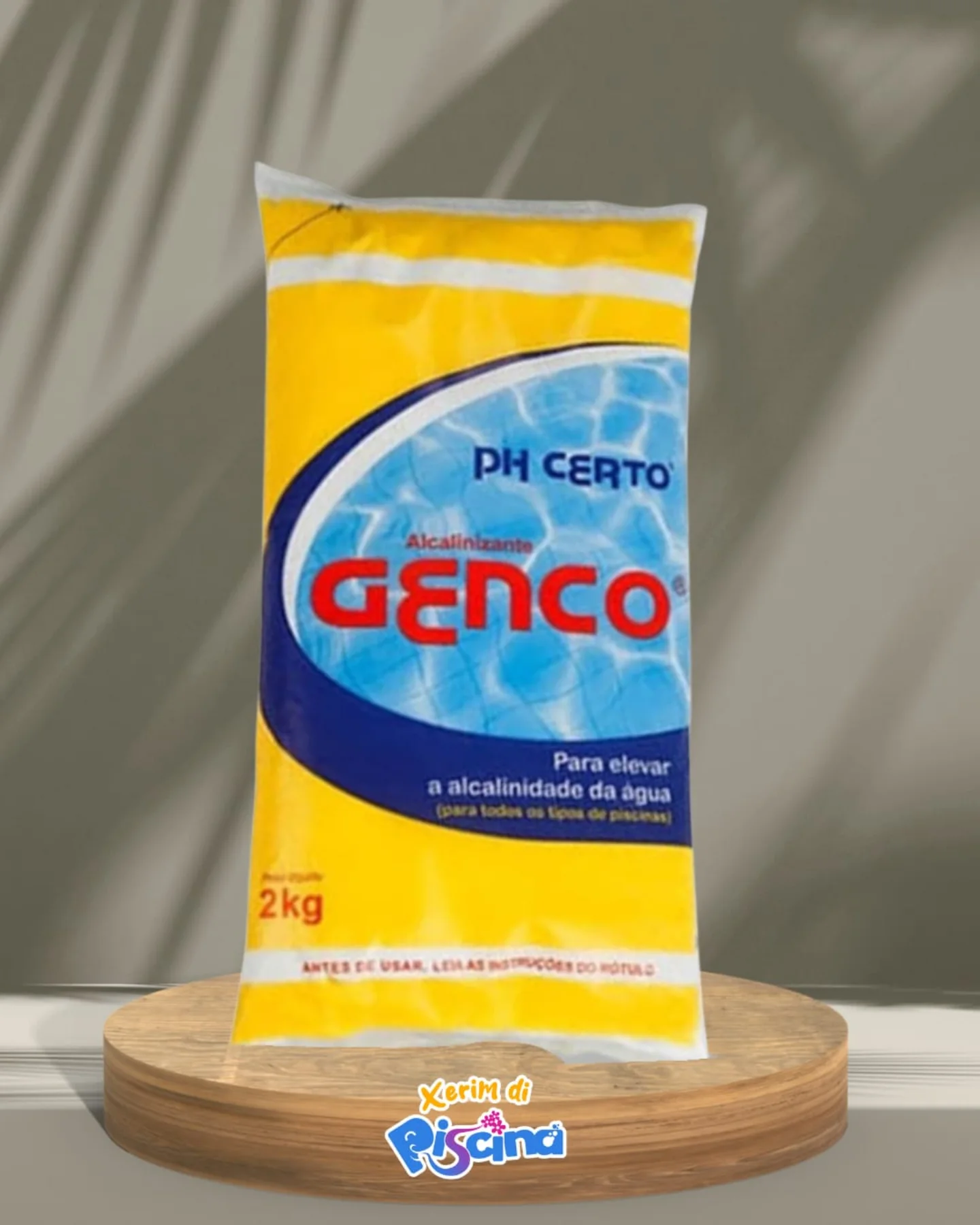 Xerim - 💧 Barrilha Genco (pH+ Plus) – 2kg Equilibre sua piscina com ...