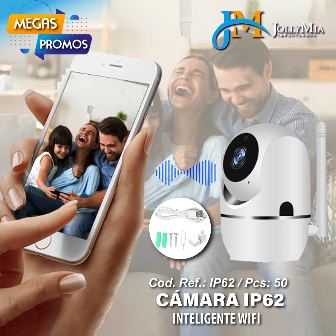 IP62/ Cámara IP62 Inteligente Wifi... - Importadora Jolly Mia | Facebook