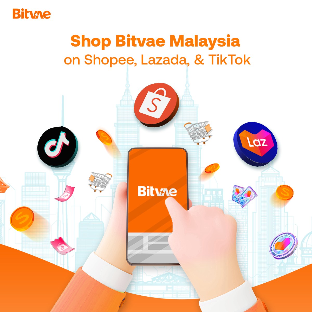 Bitvae Malaysia - Shopee, Lazada or TikTok Shop? No matter... | Facebook