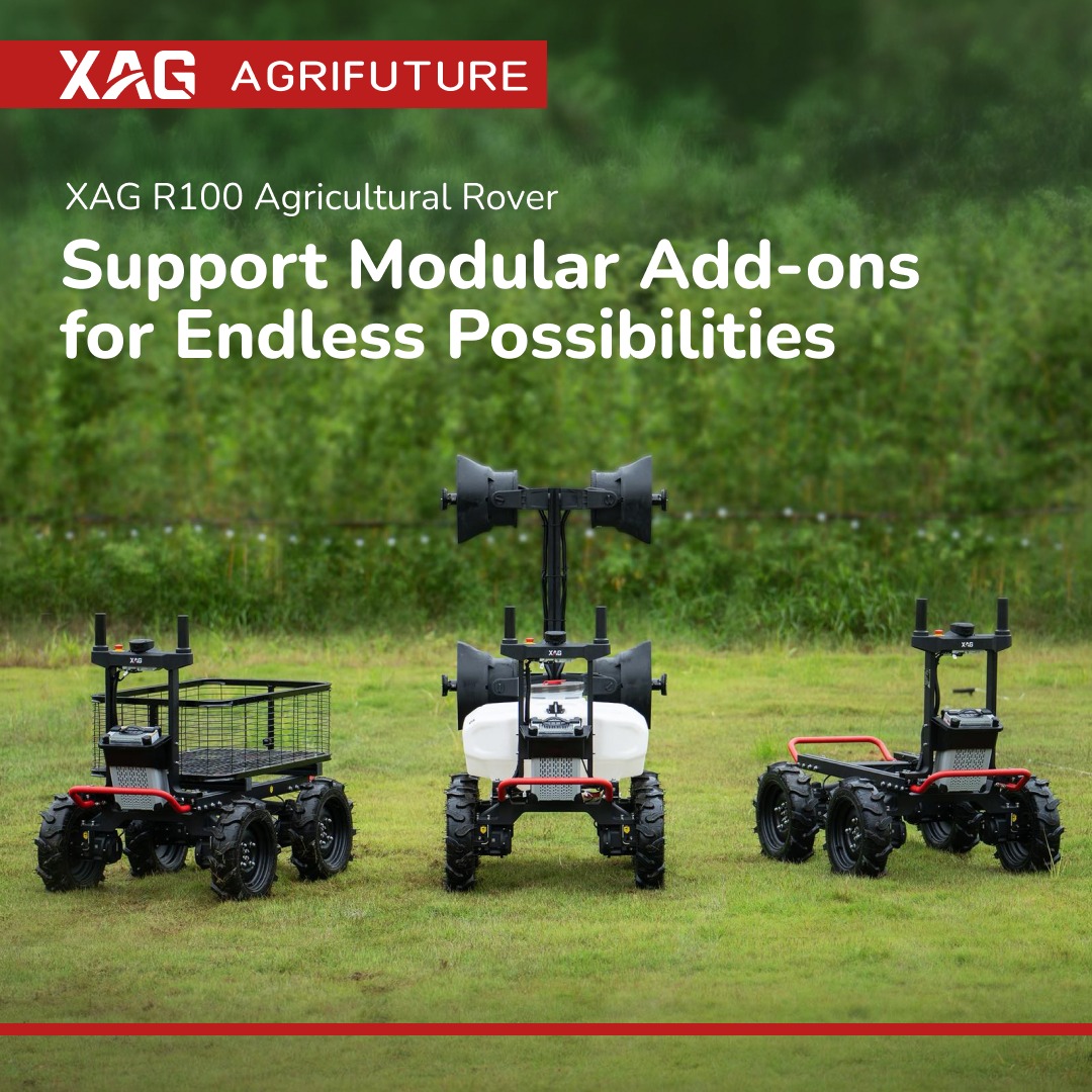 Agrifuture XAG - One Rover. Multiple field applications🚜... | Facebook