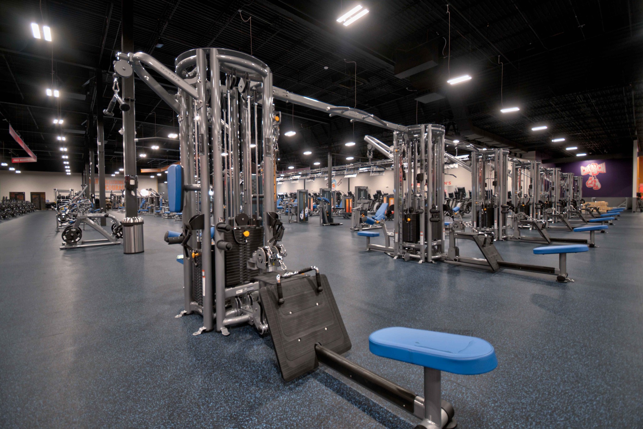 Crunch Fitness - Check out our tons of 4- Stack... | Facebook