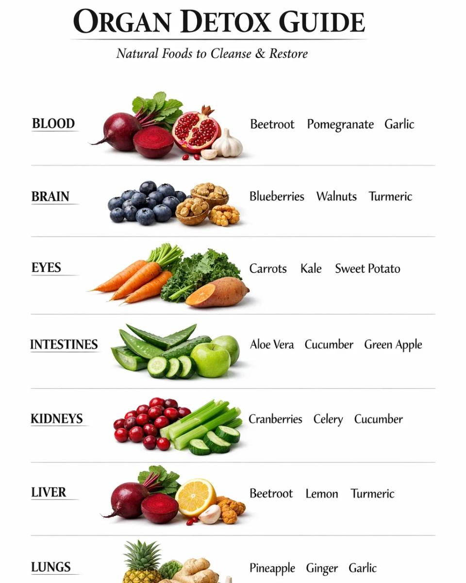 Slow - Your liver and kidneys already detox — food supports the process ...
