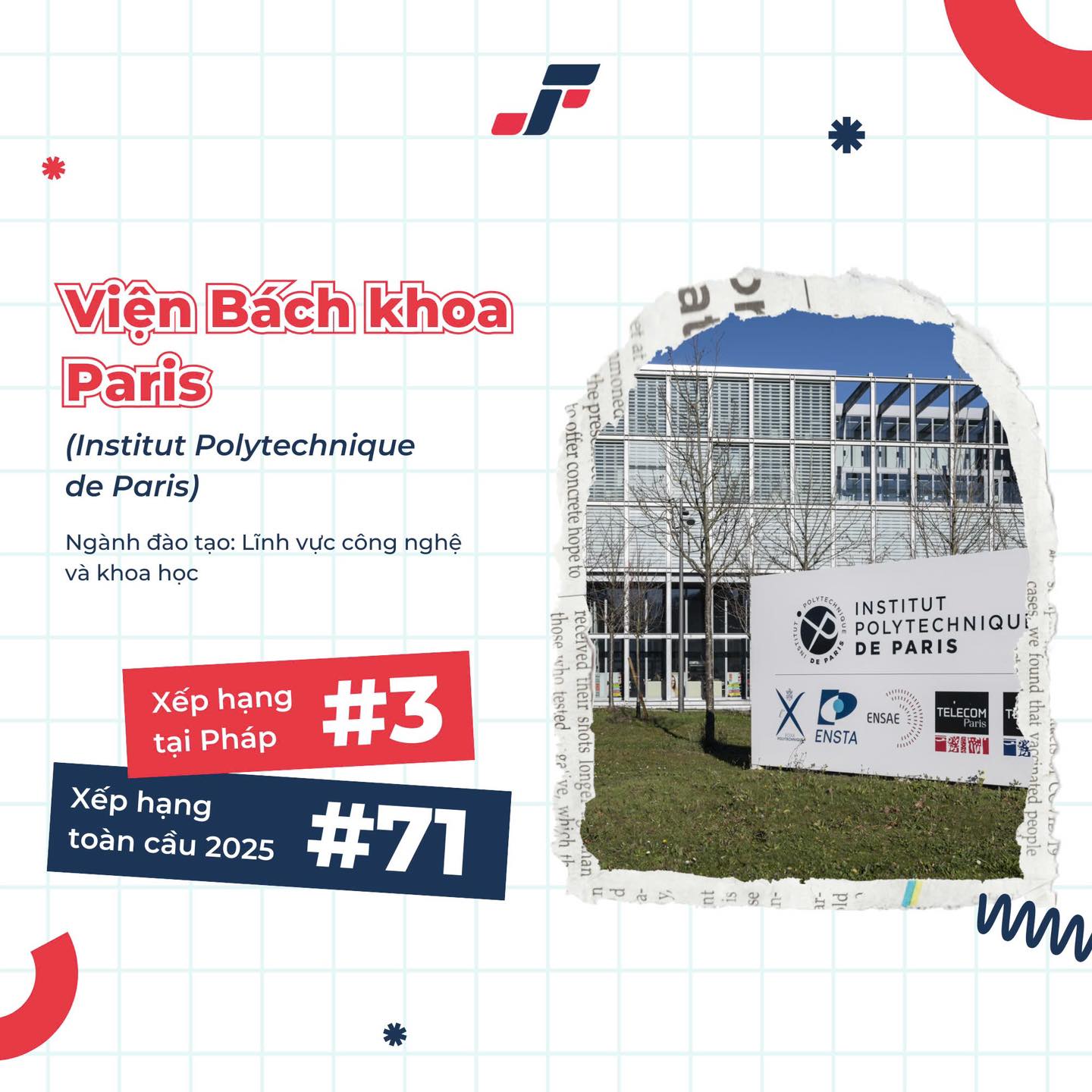 JPF - Viện Bách khoa Paris - Institut Polytechnique de Paris Viện Bách ...