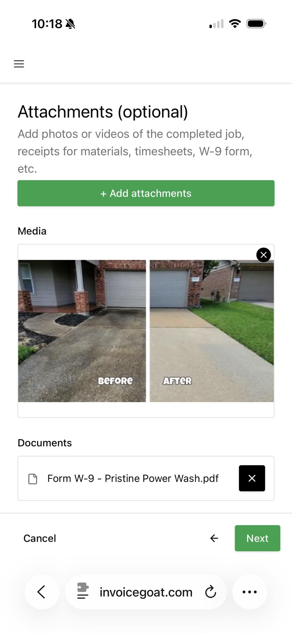 Invoice Goat - 📢 Introducing Invoice Attachments. Get paid... | Facebook