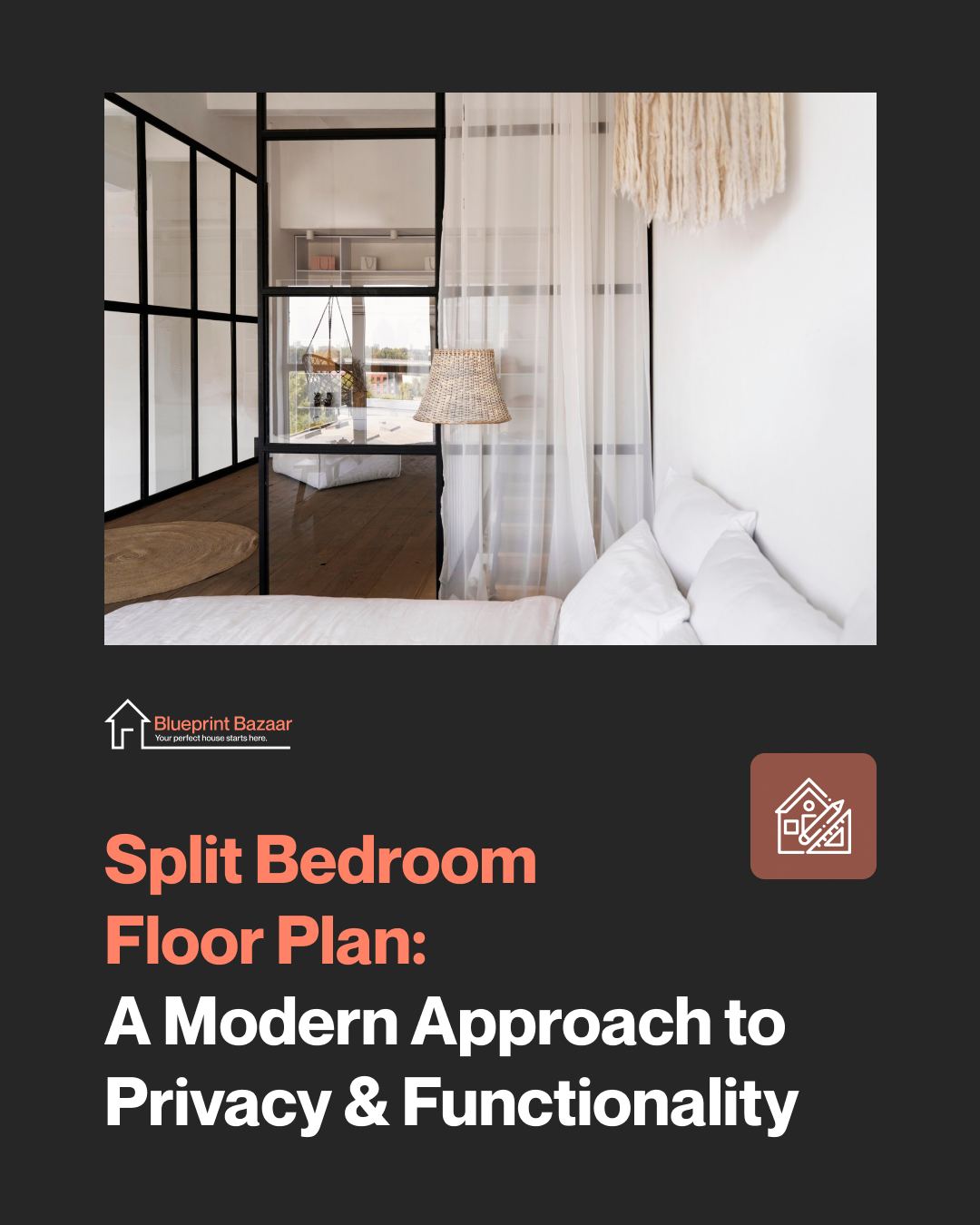 Blueprint - ⬛️ Split Bedroom Floor Plan: A Modern Approach to Privacy ...