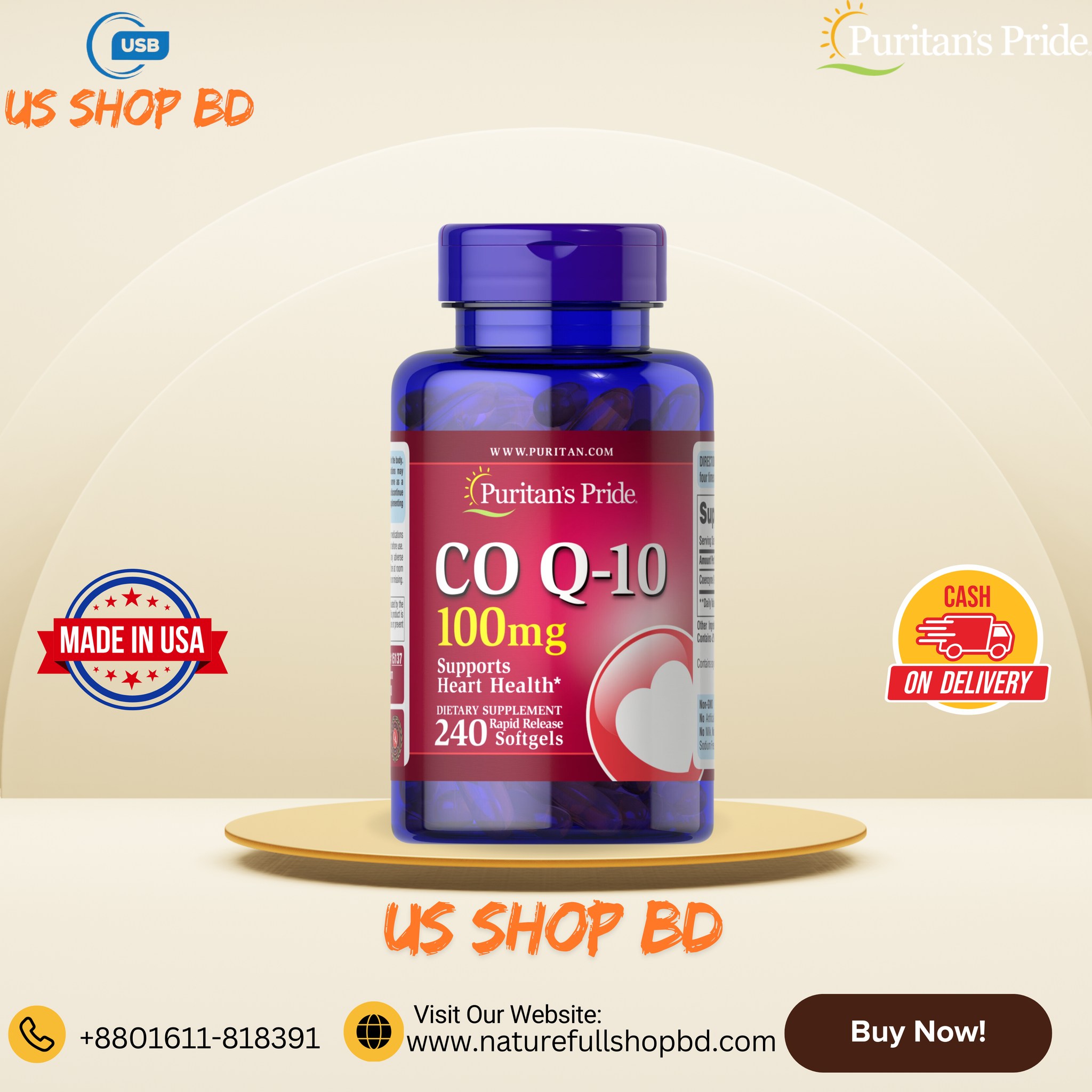 puritan's pride co q-0 and l-carnitine It is our immense pleasure to inform you that we are launching Ultra-Q® Capsule. Relevant information are given below: Brand Name: Ultra-Q Generic & Strength: Ubidecarenone (Co-enzyme Q10) 150 mg, Magnesium 150 Aspergillus fumigatus—What Makes the thai-brightening-products Flavor:Vanilla Whey