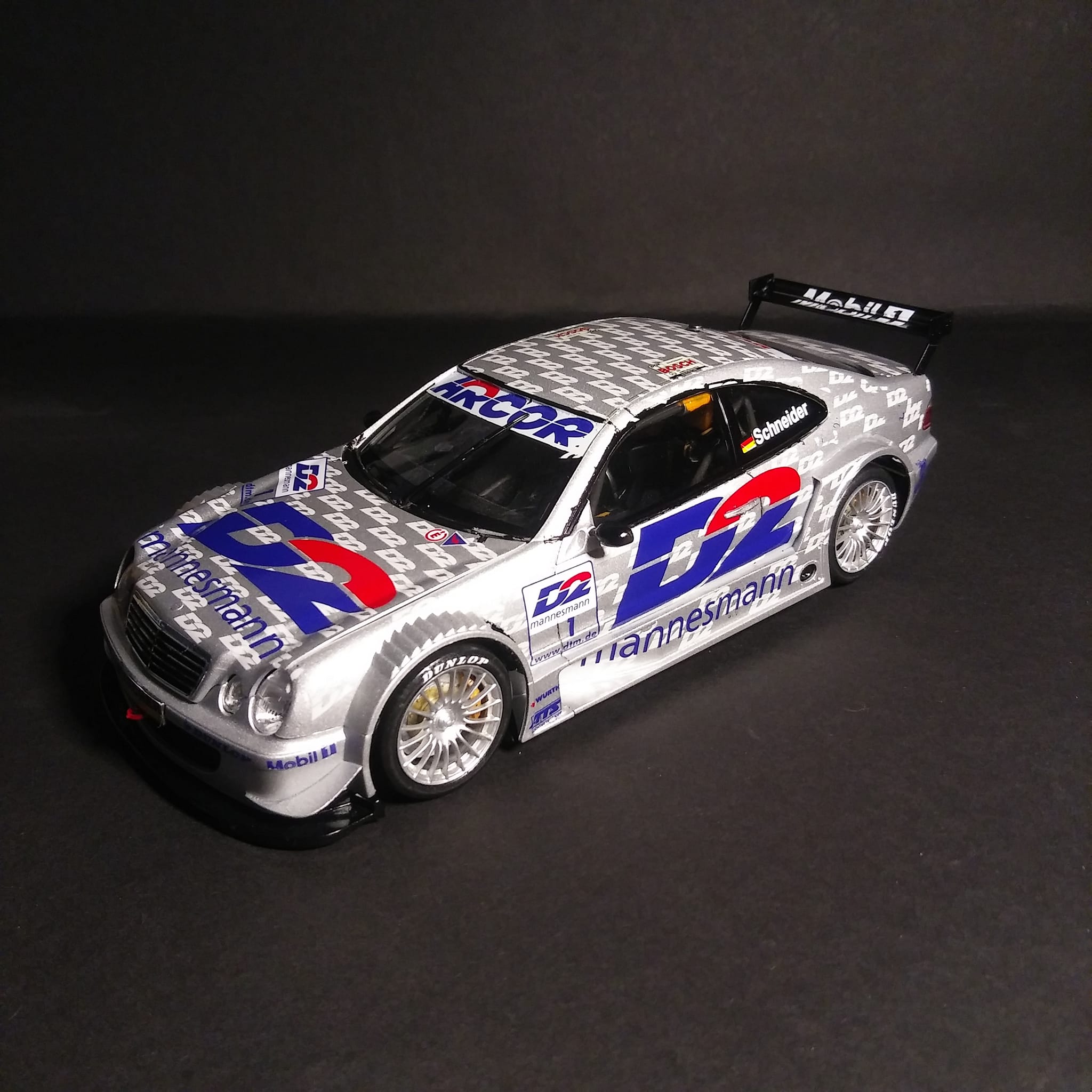 🎉Vintage🎊🤩Tamiya Benz CLK DTM 2000 Finished Body😍🚗🏎