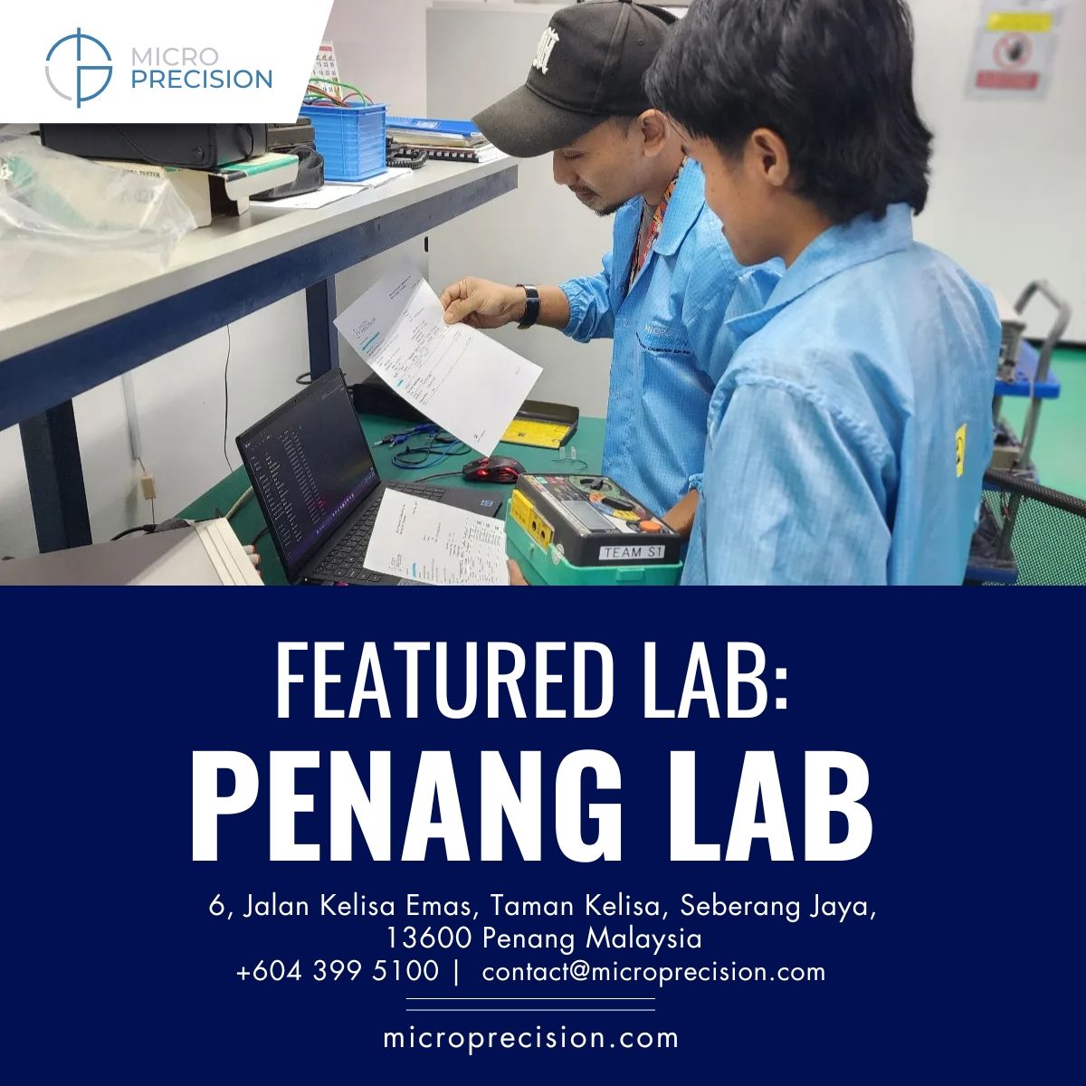 Micro - Lab Feature of the Month! Our Penang Lab in Malaysia stands out ...