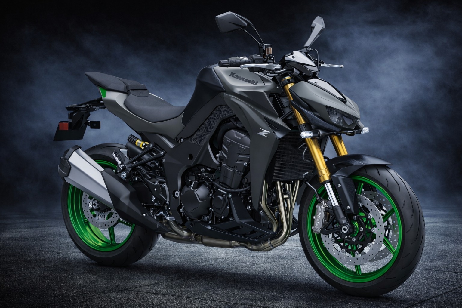 The Z1100 is the pinnacle of Kawasaki's unique Sugomi performance