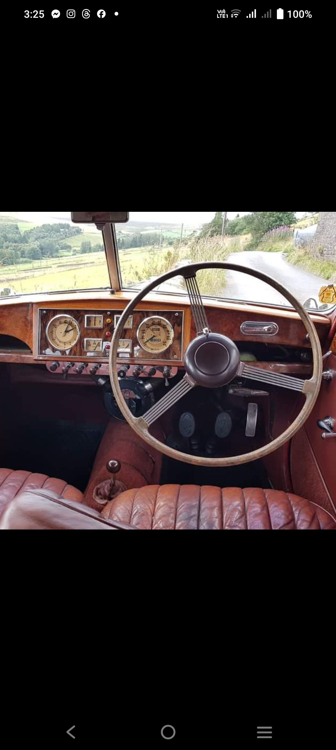 old british cars | Interior of 1954 1-5 Riley | Facebook