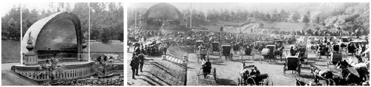 San Francisco Photography Only | Golden Gate park Band Shell 1894 Mid ...