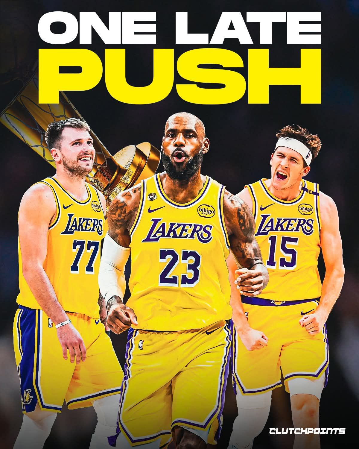 LeBron James on battling through a tough back-to-back, trusting 