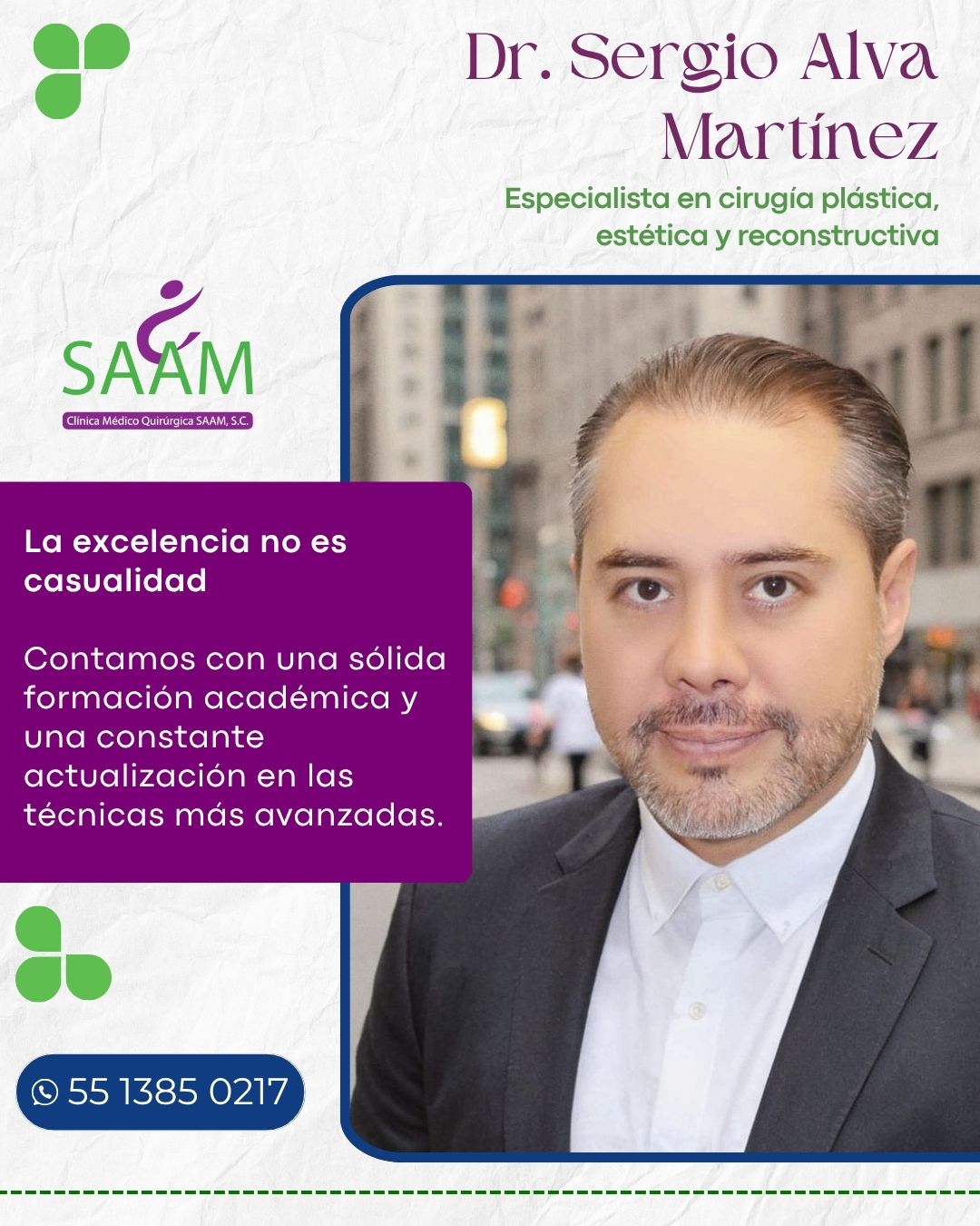 Dr. - 👨 Dr. Sergio Alva Martínez. 👨‍⚕️ Especialista en 🔷 Cirugía ...