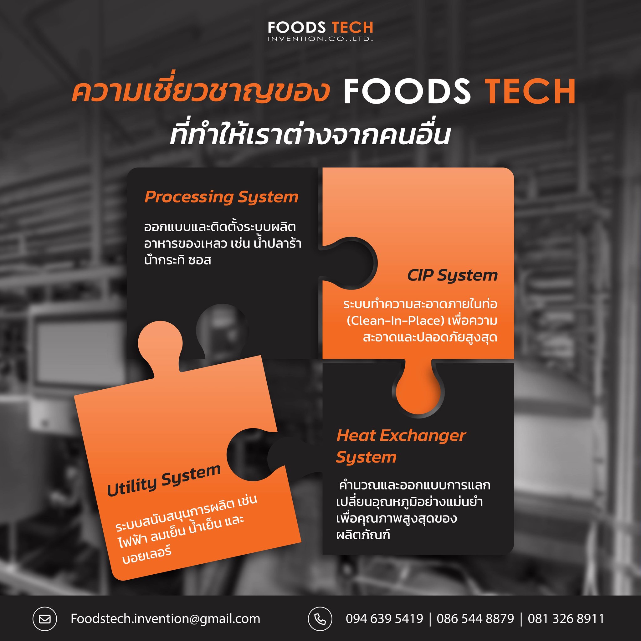Foods Tech Invention | Samut Sakhon