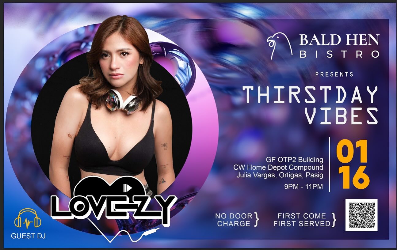 Experience Bald Hen Bistro's Thirstday Vibes on Jan 16, 2025