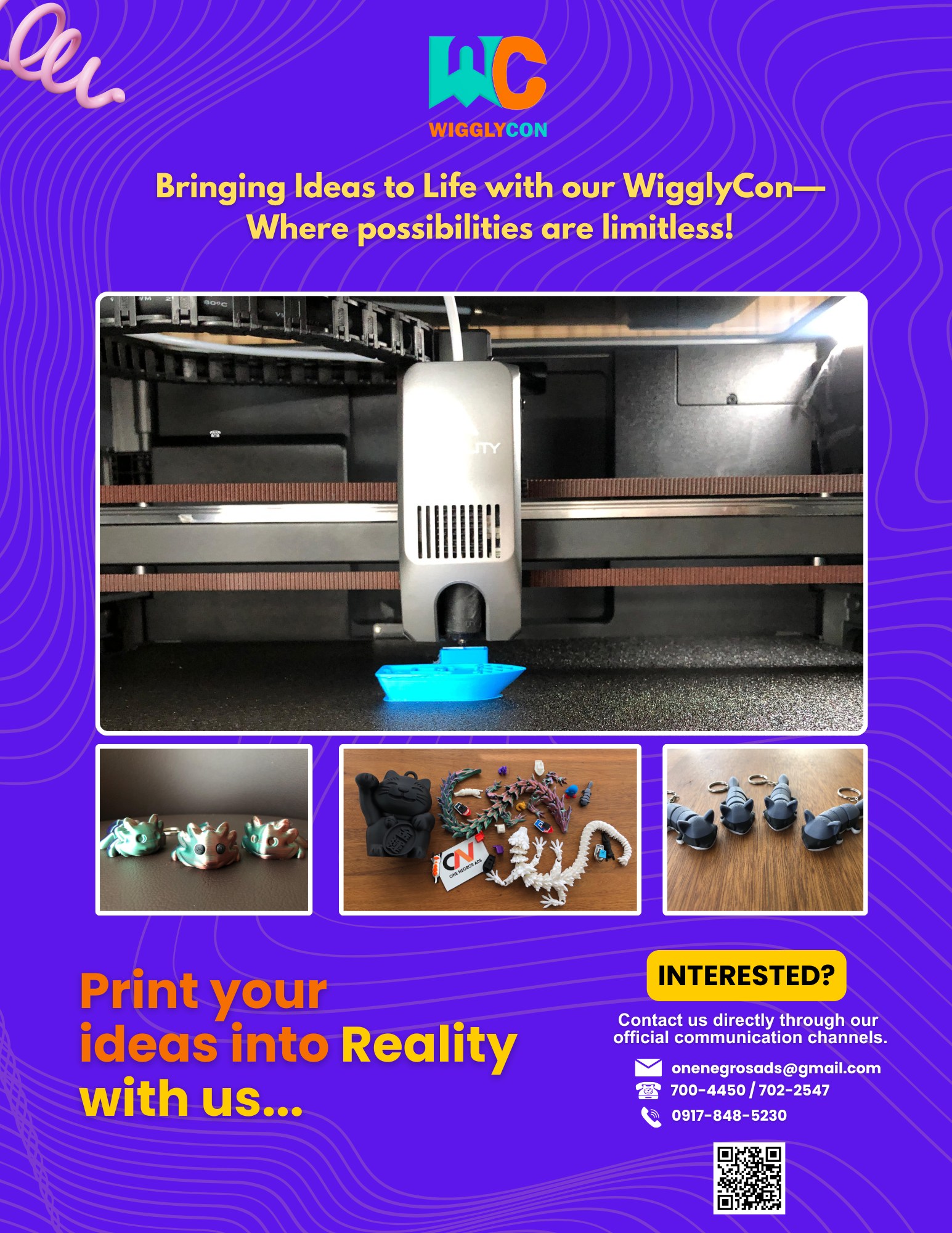 One - 🚀 Bringing Ideas to Life with our Wigglycon 3D Printing Turn your ...