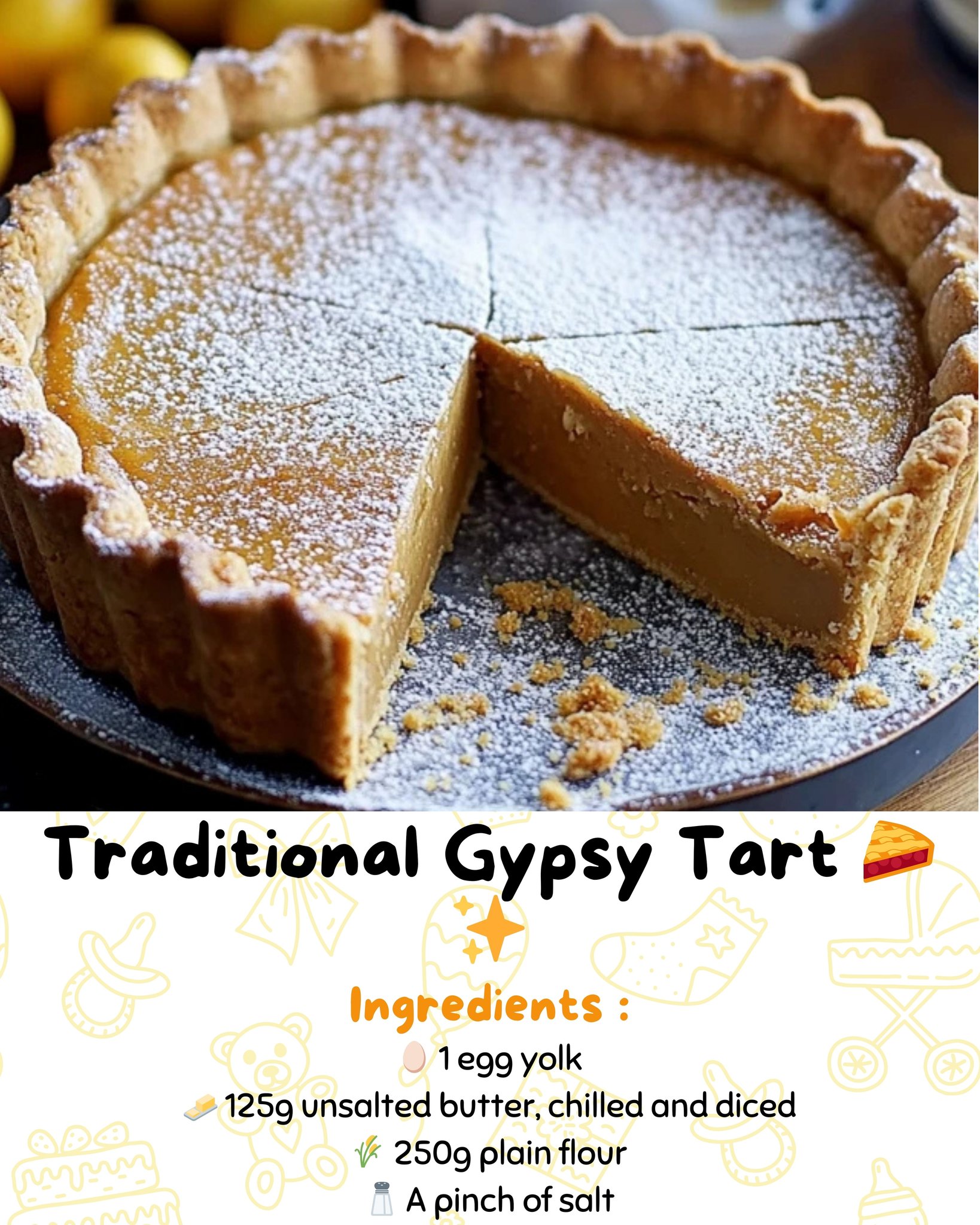 Stacy's - Traditional Gypsy Tart 🥧 Gypsy Tart is a classic British ...