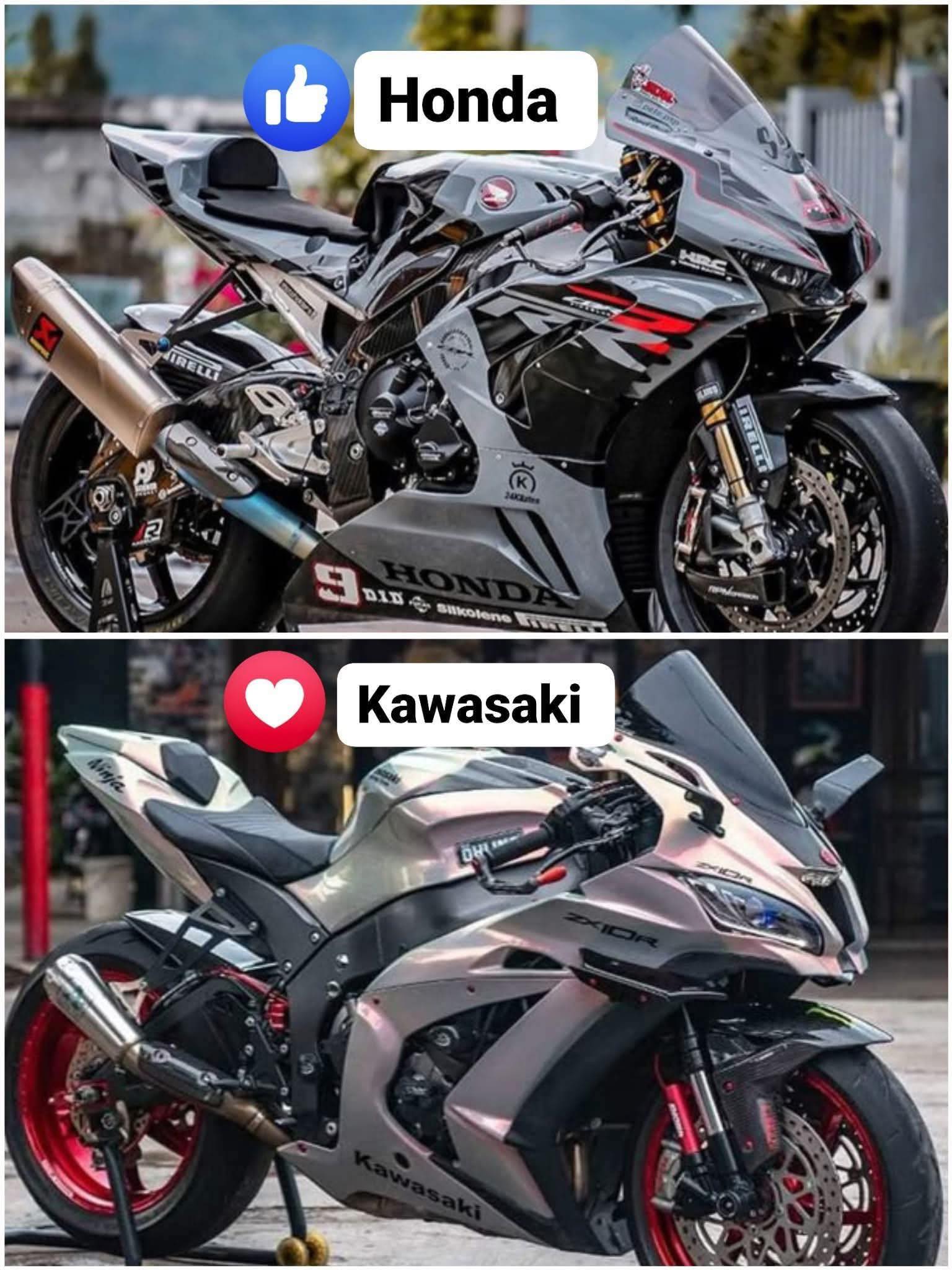 Kawasaki ZX4RR vs Honda CBR400R comparison