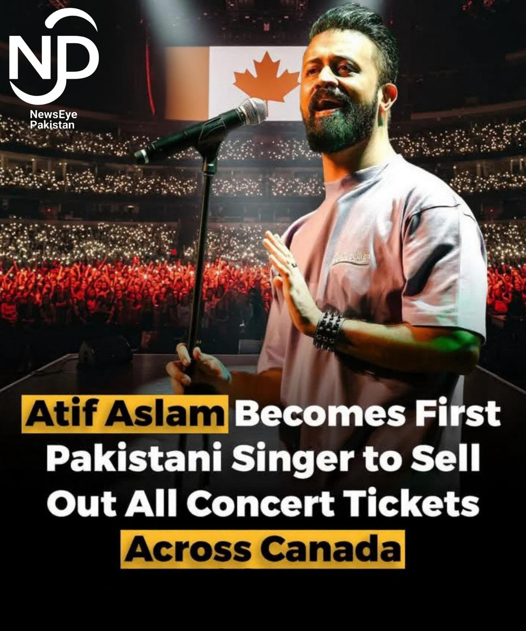 NewsEye - Atif Aslam made history in Toronto as he became the first ...