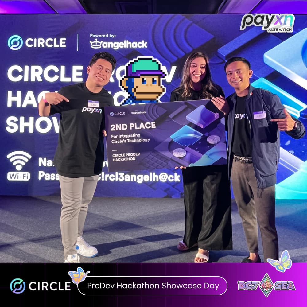Payxn - JUST IN‼️ Payxn wins 2nd place at the Circle... | Facebook