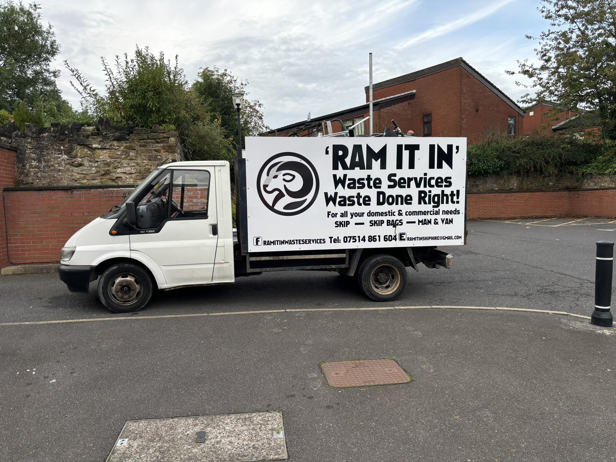 Ram it in waste services