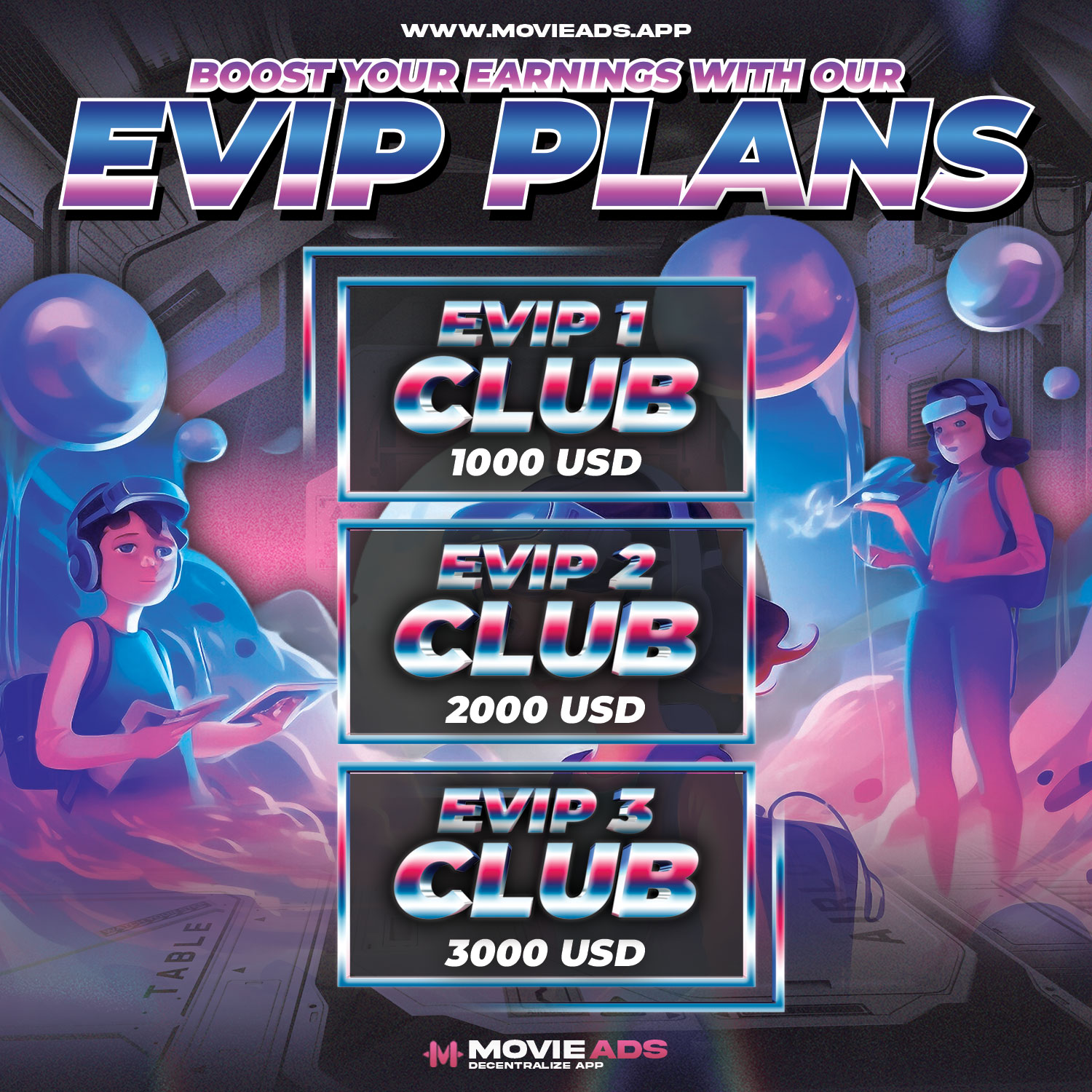 Movie Ads App - 📣 E-VIP Promotion Extended Again! 📣 We’re...